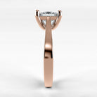 Anillo de Compromiso Origen - Princess en oro rosa - vista 2