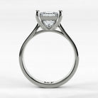 Anillo de Compromiso Origen - Princess en oro blanco - vista 3