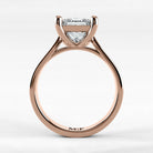 Anillo de Compromiso Origen - Princess en oro rosa - vista 3