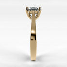 Anillo de Compromiso Origen - Redondo en oro amarillo - vista 2