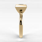 Anillo de Compromiso Núcleo - Princess en oro amarillo - vista 2