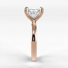 Anillo de Compromiso Latido - Princess en oro rosa - vista 2
