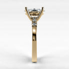 Anillo de Compromiso Vínculo - Marquesa en oro amarillo - vista 2