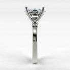 Anillo de Compromiso Vínculo - Marquesa en oro blanco - vista 2