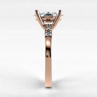 Anillo de Compromiso Vínculo - Marquesa en oro rosa - vista 2