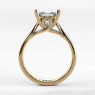 Anillo de Compromiso Alianza - Princess en oro amarillo - vista 3