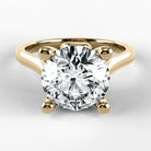 Anillo de Compromiso Alianza - Redondo en oro amarillo - vista 1