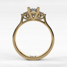 Anillo de Compromiso Umbral - Marquesa en oro amarillo - vista 3