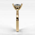 Anillo de Compromiso Umbral - Princess en oro amarillo - vista 2