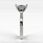 Anillo de Compromiso Umbral - Princess en oro blanco - vista 2