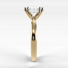 Anillo de Compromiso Balance - Marquesa en oro amarillo - vista 2