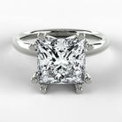 Anillo de Compromiso Balance - Princess en oro blanco - vista 1