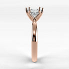 Anillo de Compromiso Balance - Princess en oro rosa - vista 2