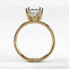 Anillo de Compromiso Balance - Princess en oro amarillo - vista 3