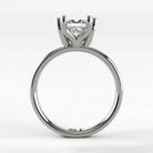 Anillo de Compromiso Balance - Princess en oro blanco - vista 3
