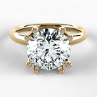 Anillo de Compromiso Balance - Redondo en oro amarillo - vista 1