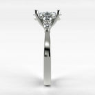Anillo de Compromiso Constelación - Marquesa en oro blanco - vista 2