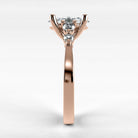 Anillo de Compromiso Constelación - Marquesa en oro rosa - vista 2