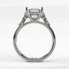 Anillo de Compromiso Constelación - Princess en oro blanco - vista 3