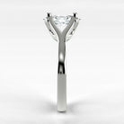 Anillo de Compromiso Apertura - Marquesa en oro blanco - vista 2
