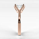 Anillo de Compromiso Apertura - Marquesa en oro rosa - vista 2
