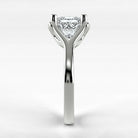 Anillo de Compromiso Apertura - Princess en oro blanco - vista 2