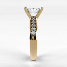 Anillo de Compromiso Pulso - Marquesa en oro amarillo - vista 2