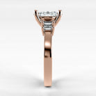 Anillo de Compromiso Eje - Marquesa en oro rosa - vista 2