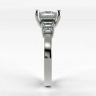 Anillo de Compromiso Eje - Princess en oro blanco - vista 2