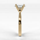 Anillo de Compromiso Ondular - Marquesa en oro amarillo - vista 2