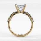 Anillo de Compromiso Intenso - Princess en oro amarillo - vista 3