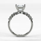 Anillo de Compromiso Eterno - Princess en oro blanco - vista 3