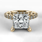 Anillo de Compromiso Herencia - Princess en oro amarillo - vista 1