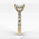 Anillo de Compromiso Herencia - Princess en oro amarillo - vista 2