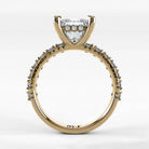 Anillo de Compromiso Herencia - Princess en oro amarillo - vista 3
