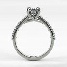 Anillo de Compromiso Supremo - Marquesa en oro blanco - vista 3