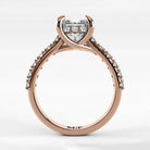 Anillo de Compromiso Supremo - Princess en oro rosa - vista 3