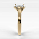 Anillo de Compromiso Imperia - Marquesa en oro amarillo - vista 2