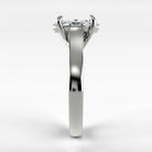Anillo de Compromiso Imperia - Marquesa en oro blanco - vista 2