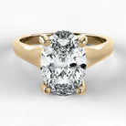 Anillo de Compromiso Imperia - Oval en oro amarillo - vista 1