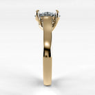Anillo de Compromiso Imperia - Oval en oro amarillo - vista 2