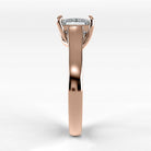 Anillo de Compromiso Imperia - Princess en oro rosa - vista 2
