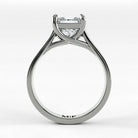 Anillo de Compromiso Imperia - Princess en oro blanco - vista 3