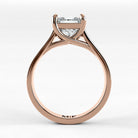 Anillo de Compromiso Imperia - Princess en oro rosa - vista 3
