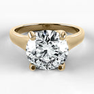 Anillo de Compromiso Imperia - Redondo en oro amarillo - vista 1