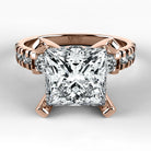 Anillo de Compromiso Aria - Princess en oro rosa - vista 1