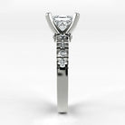 Anillo de Compromiso Aria - Princess en oro blanco - vista 2