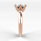 Anillo de Compromiso Magno - Marquesa en oro rosa - vista 2