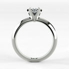 Anillo de Compromiso Magno - Marquesa en oro blanco - vista 3