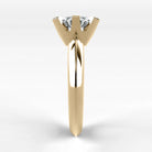 Anillo de Compromiso Magno - Oval en oro amarillo - vista 2